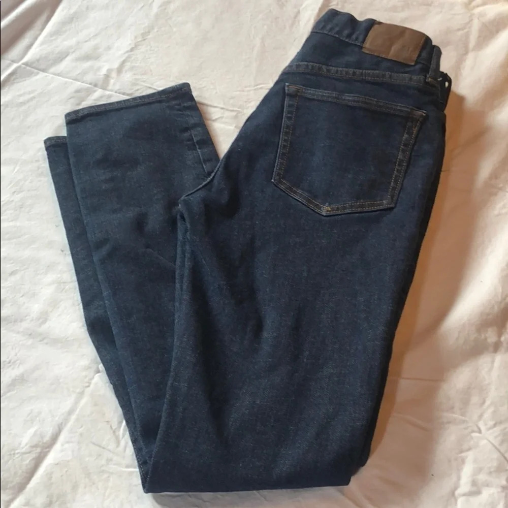 Gap denim men’s skinny 29X 32 dark wash lk new
